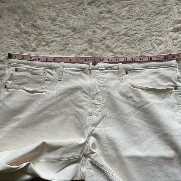 Madewell Jeans The Plus Perfect Vintage Wide-Leg Crop Tile White 20W NWT New - Picture 11 of 14